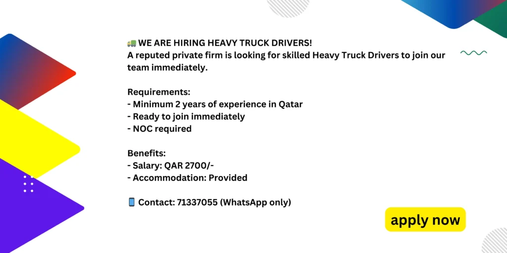 Exciting Job Opportunities! Apply Now. These are jobs for heavy truck drivers.