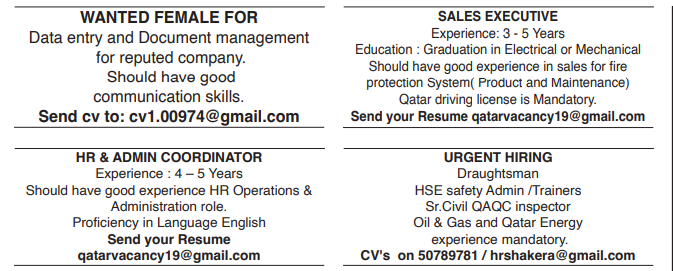 Exciting Job Opportunities in Qatar – Apply Today!