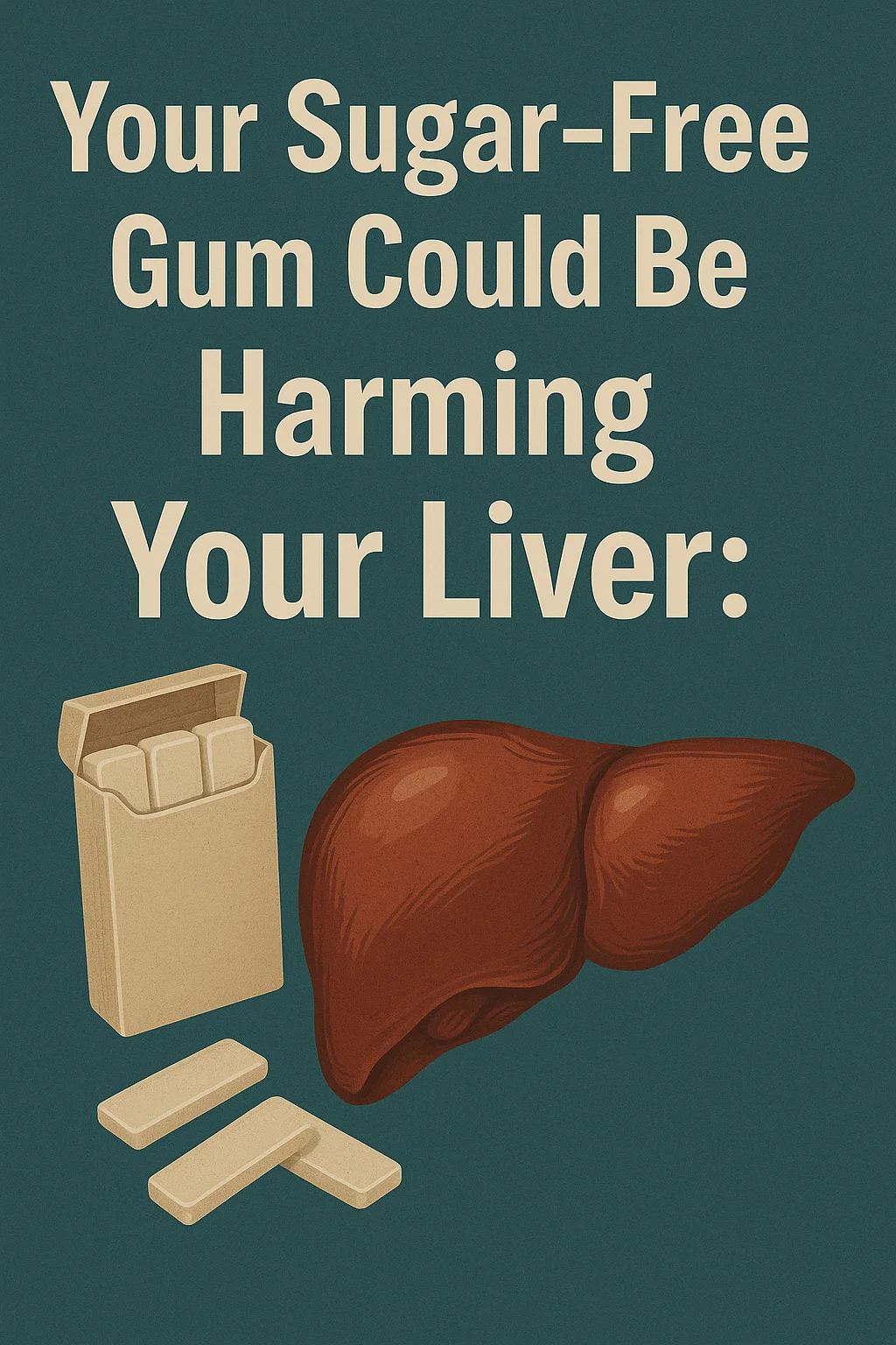 Your Sugar-Free Gum Could Be Harming Your Liver